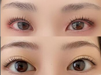 エツキネイル(悦木Nail)の写真/今SNS等でも話題のパリジェンヌ！根元からしっかり上げて長さ倍増☆自然に上品な目元に♪他クーポン多数！