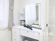 アミー(amie)の雰囲気（ヘアアイロン無料貸出）