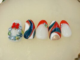 プッチ柄ネイル