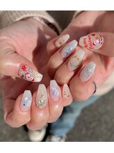 サロン ジジネイル(Salon GIGI Nail)/アートし放題　【施術者】岩崎