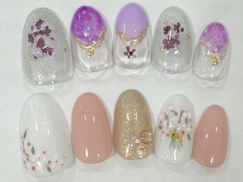 ネイルサロンラポール 江別店の写真/《スピーディ×リーズナブル》幅広い年齢層の方から大人気★自店他店付替オフがいつでも無料！（規定有）