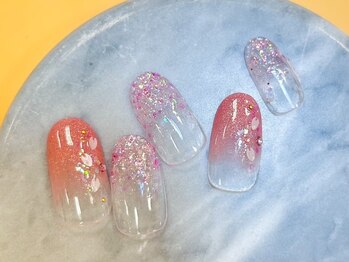 ネイルサロンジンジャー(Ginger)/さくら花びらネイル