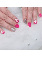アートネイル ギャラリー(Art nail Gallery)/ポップ可愛いニュアンスネイル