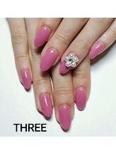 ネイルアンドまつげエクステ専門サロン スリー(THREE)/立体パール