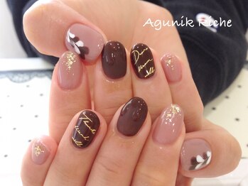 アグニークリッシェ(Agunik Riche)/【バレンタインネイル】