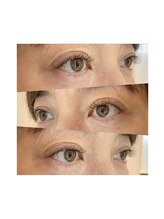 リシェルアイラッシュ 小田原(Richelle eyelash)/＊　フラットラッシュ　カラー