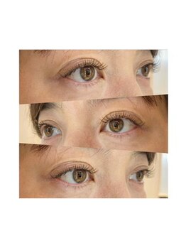 リシェルアイラッシュ 小田原(Richelle eyelash)/＊　フラットラッシュ　カラー