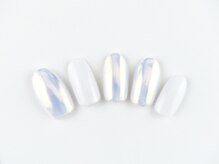 ネイルサロン ディーバ 梅田エナ店(Diva)/One color plus（ミラーネイル）