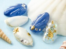 カラーズ 浜松店(colors)/人魚の鱗ネイル☆