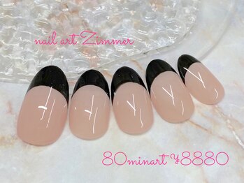 ネイルアート ジマー/80minart ¥8880/学割あり