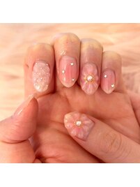 ぷっくりクリアアートデザイン