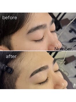 ナンバー(Number.)/キリッと爽やか!【メンズ眉】