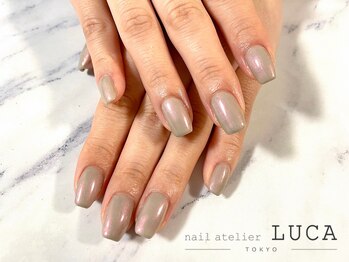 ネイルアトリエルカ(nail atelier LUCA)/R-88 大人華やかワンカラー