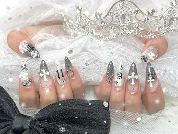 ベルグローアルファネイル(BELLE GROW ALPHA NAIL)/モノトーンクロム