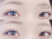 ヴィヴィッド グロウ(VIVID GLOW)/フラットラッシュ束仕上げ
