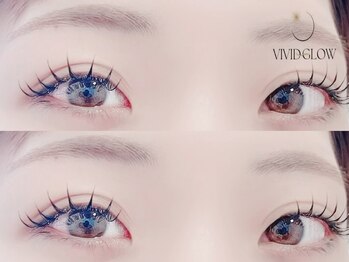 ヴィヴィッド グロウ(VIVID GLOW)/フラットラッシュ束仕上げ
