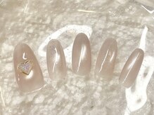 ビューティー マイラ(beauty MyRA)/シンプルハートネイル【平塚】