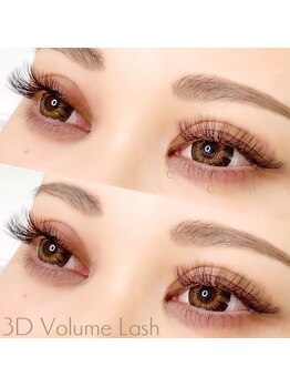 エシェル(e'chelle)/3Dボリュームラッシュ140束