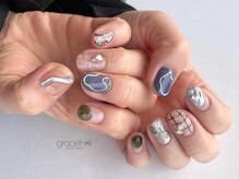 グレースネイルファクトリー(grace'nail factory)/フィルイン/ニュアンスネイル