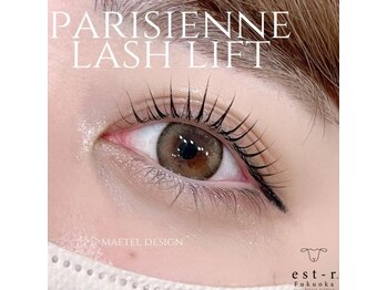 エルモ バイ エストアール 筑紫口店(L'mo by est-r.)/#パリジェンヌ △ストレート