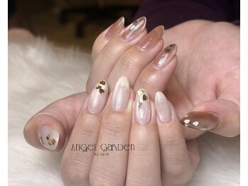 エンジェルガーデンネイル 池袋店(Angelgarden nail)/シルキ＋ホロハート