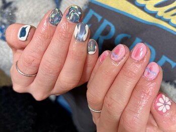 サラソージュ アチワ ネイル(SARA SO-JU ACHIWA NAIL)/持ち込みフルアート