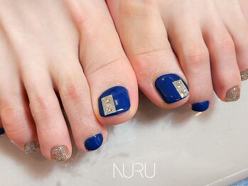 ヌル ネイル 新宿(NURU NAIL)/個性派/韓国個性派/フットネイル