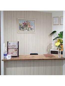 リラクラージュ(Ri Ra Courage)/受付にてお会計