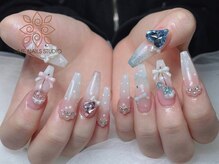 ウメネイルスタジオ(UME NAIL STUDIO)/* 長 さだしやり放題×つけ放題