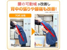 ひふね/腰背中の張りが楽になりました！