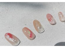 ローラン(LOERUN)/ニュアンスネイル　もやもや