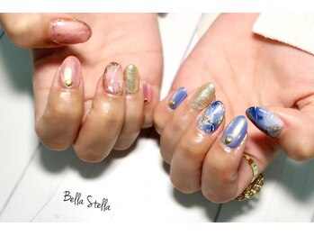 大理石ネイル☆