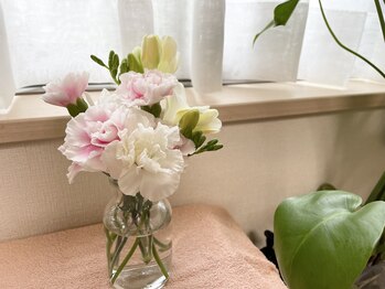 カミーシャ(KaMi-Sha)/お花を欠かさず♪