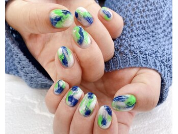 ソンリエ 青竹店(SONRiE)/マーブルネイル！