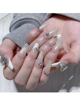 クイーンズビューティーサロン 新宿本店(Queen's beauty salon)/チップ長さだしやり放題