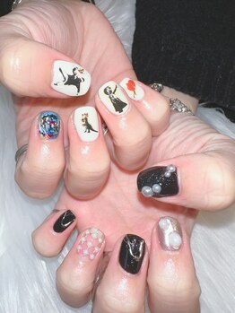 アトリエ ペーニクルス(Atelier Peniculus.)/バンクシーネイル