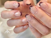 ケーツーネイル(k-two nail)/【パラジェル】フレンチネイル