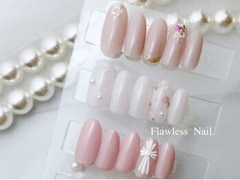 フローレスネイル 新宿店(FlawlessNail)の写真/OLさんに高い人気☆≪定額シンプルコース¥6300~≫300種類のサンプルで飽きないネイルを♪