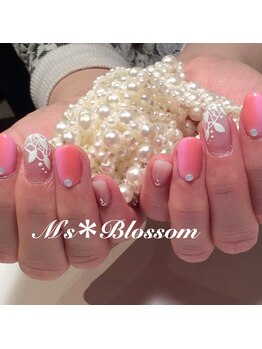 ネイルサロンアンドスクールエムズブロッサム(Nailsalon & school M's Blossom)/ジェルアート込コース