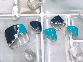 アンティム(Intime)/FOOT涼しげ変形フレンチ ¥9000