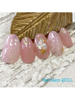 ネイルサロン クイル(QUILL)/７月シェル（２）