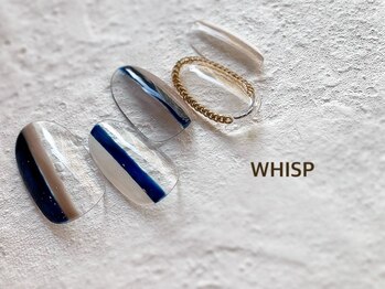 ウィスプ(WHISP)/クリアニュアンスぬりかけネイル
