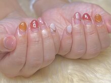 ミエル(miel*)/大きめフレンチネイル