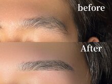 エムズアイブロウ 難波店(M’sアイブロウ)/メンズWAX脱毛★before→After