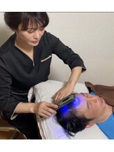 インフィニティ 名古屋金山(INFINITY)/ヘッドスパで電気ブラシ