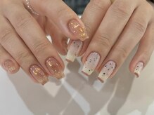 アイネイルズ 渋谷店(I nails)/【Karin.m】ちぐはぐピンク