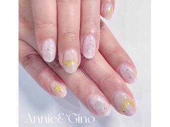 キュアバイアニーアンドジーノ(Qa by Annie&Gino)/《春ネイル》