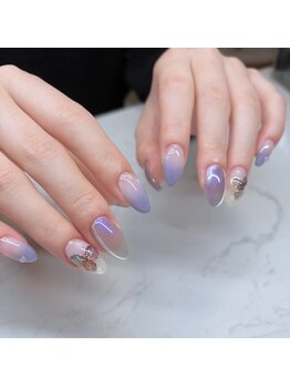 エンズネイル(O’s nail)/紫陽花ネイル
