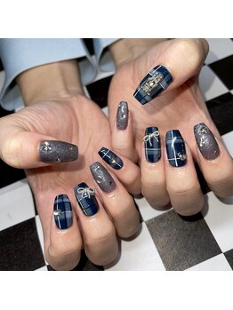 モレリア 心斎橋店(morelia)/チェックネイル