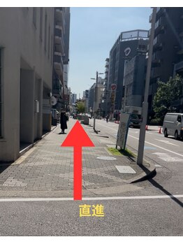 スーパーセルズ 大須店(Super Cells)/栄駅からサロンまで道案内7